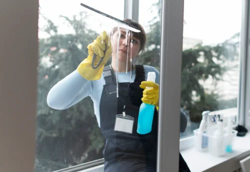 Nettoyage de vitres intérieures et extérieures à Quincampoix